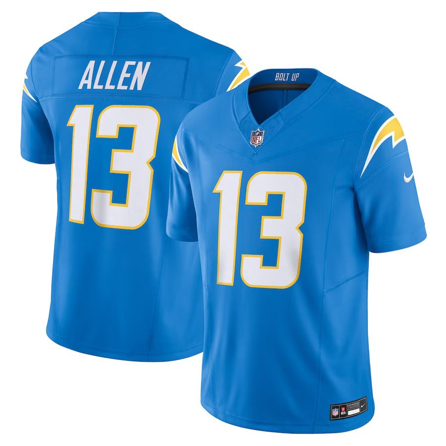 Men Los Angeles Chargers 13 Keenan Allen Nike Powder Blue Vapor F.U.S.E. Limited NFL Jersey